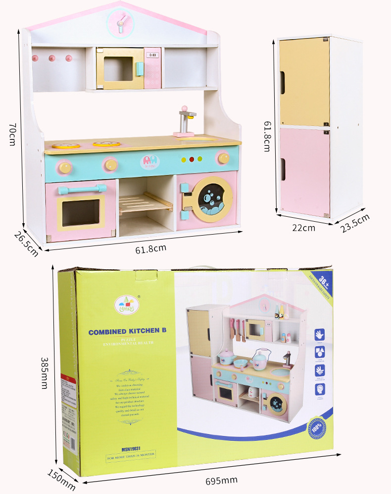 Set Dapur Besar dari Kayu